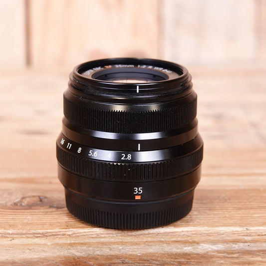 Used Fujifilm XF 35mm F2 Black R WR Fujinon Lens