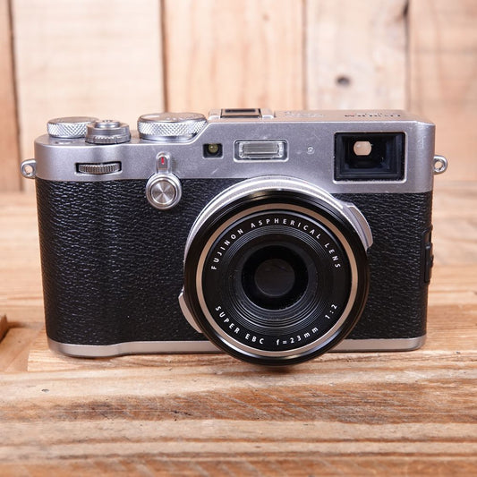 Used Fuji X100F Silver Digital Camera