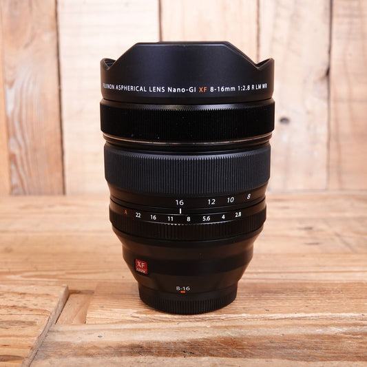 Used Fujifilm XF 8-16mm F2.8 R LM WR  Nano-GI Lens