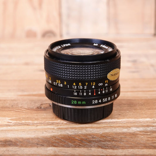 Used Yashica ML 28mm F2.8  Lens