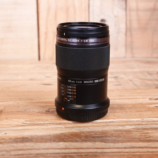 Used Olympus AF M.Zuiko 60mm F2.8 Macro Lens Micro Four Thirds