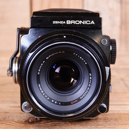 Used Bronica ETR Medium Format Camera with 75mm F2.8 Lens