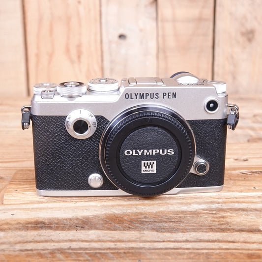 Used Olympus PEN-F Silver Camera Body