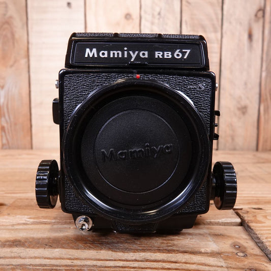 Used Mamiya RB67 Pro S 120 Film Camera Body with 120 Back & WLF