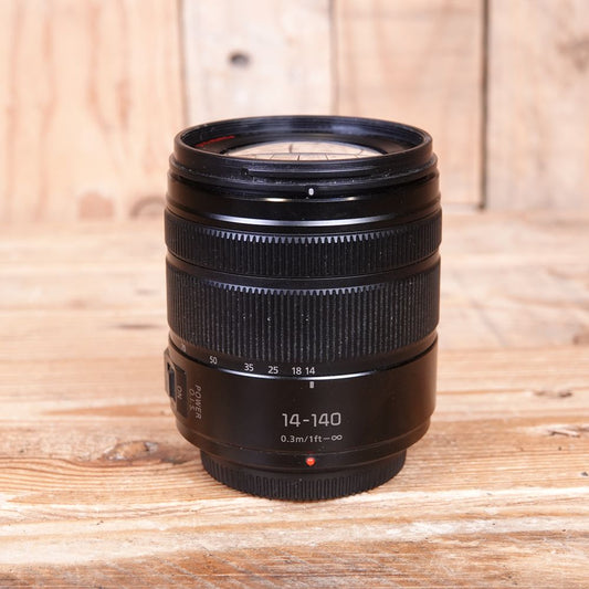 Used Panasonic 14-140mm F3.5-5.6 ASPH Power O.I.S II -Micro Four Thirds