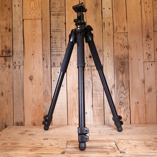 Used Giottos MTL3261B Tripod Legs with MH1302 Head