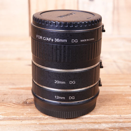 Used Viltrox Auto Extension Tube Set  DG for Canon EOS