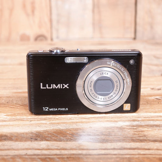 Used Panasonic Lumix FS15 Black Digital Compact Camera