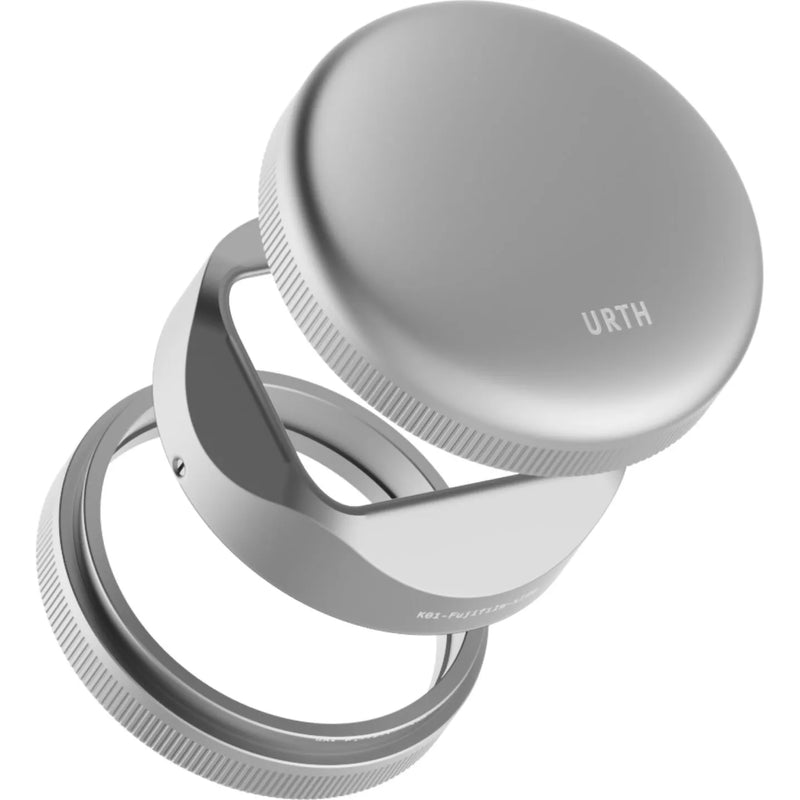 Urth Lens Hood Kit for Fujifilm X100V/VI - Silver
