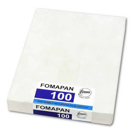 Fomapan 100 Film 4x5" 50 Sheets