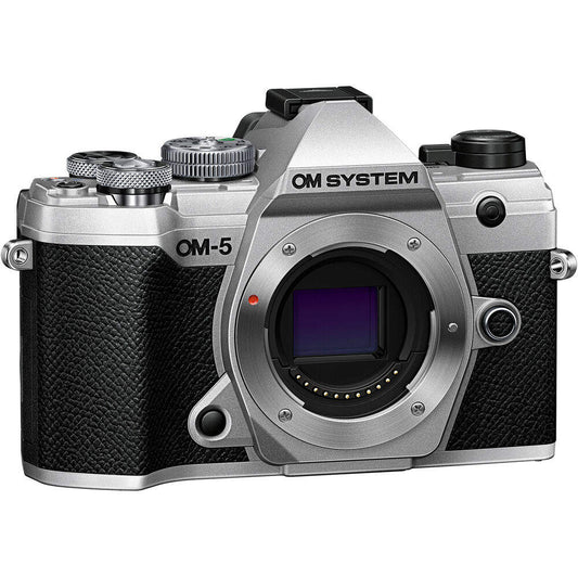 OM System Silver OM-5 Camera Body Image 1