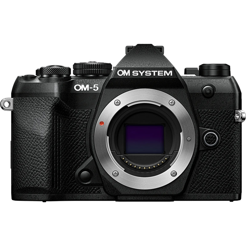 OM-System OM-5 Mark II Black Body front
