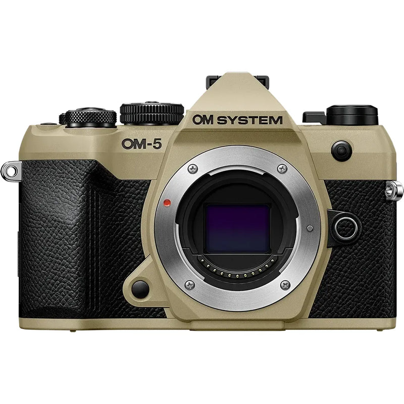 OM SYSTEM OM-5 Mark II Digital Camera Body - Sand Beige