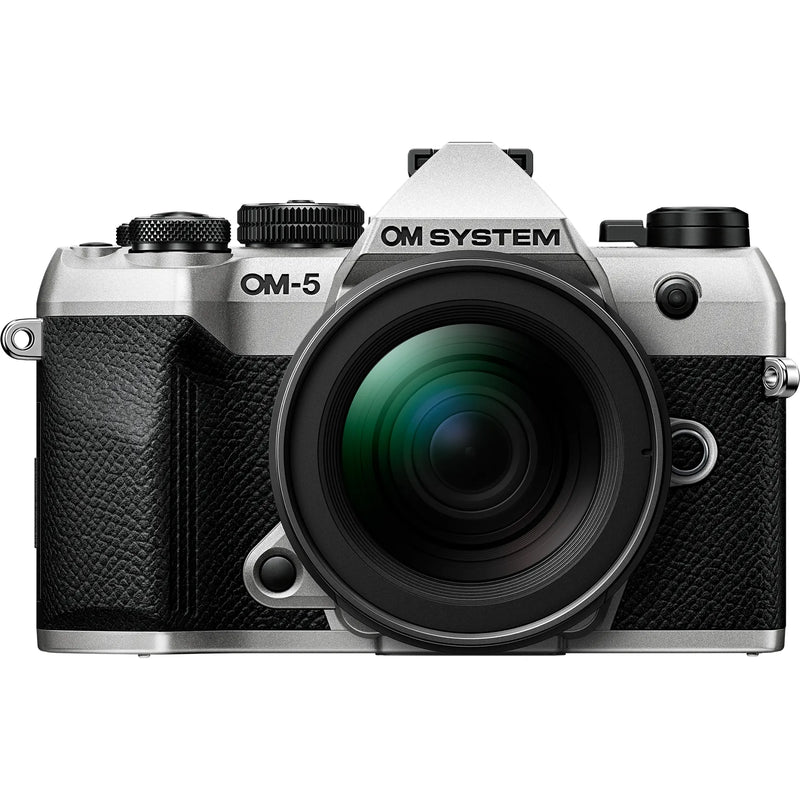 OM-System OM-5 Mark II 12-45mm PRO Kit - Silver front
