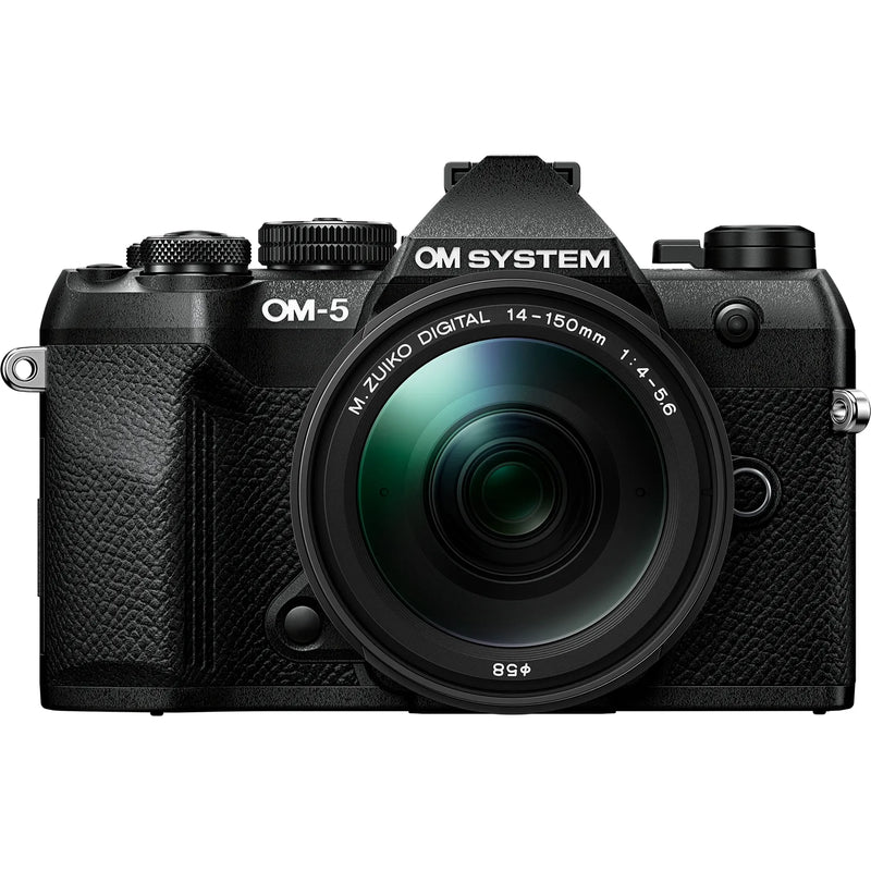 OM-System OM-5 Mark II 14-150mm II Kit - Black front