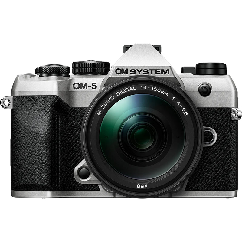 OM-System OM-5 Mark II 14-150mm II Kit - Silver front
