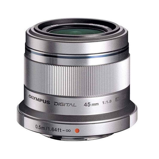 Olympus 45mm f1.8 Silver M.Zuiko Lens Image 1