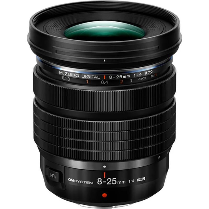 OM System M.Zuiko Digital ED 8-25mm F4.0 PRO Lens