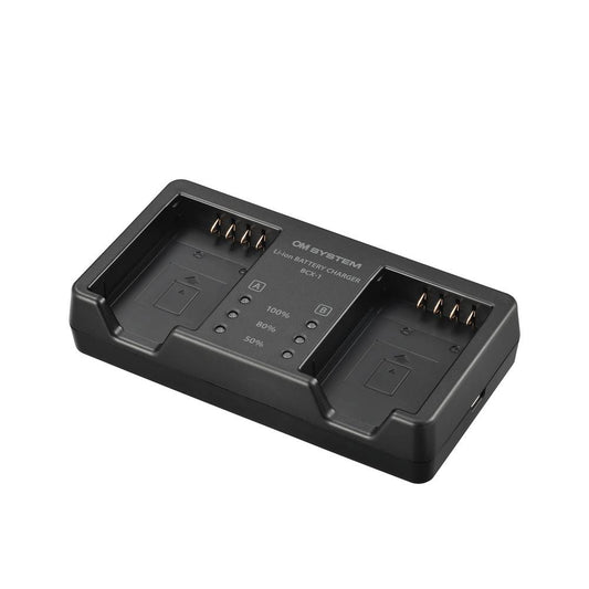 OM System BCX-1 Battery Charger For BLX-1 Battery OM-1 Image 1