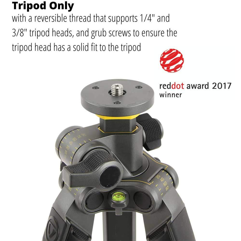 Vanguard Alta Pro 2+ 263CT 3-Section Carbon Fibre Tripod With Multi-An