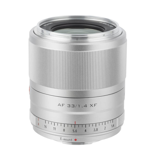 Viltrox 33mm F1.4 Fuji XF Lens - Silver Image 1