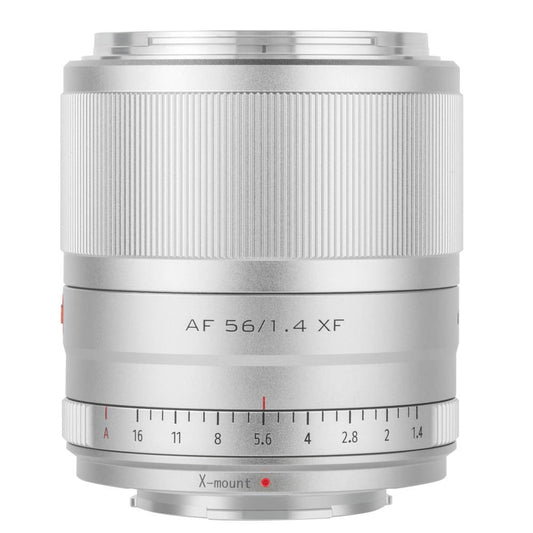 Viltrox 56mm F1.4 Fuji XF Lens - Silver Image 1