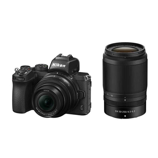 Nikon Mirrorless Z50 Camera with 16-50mm & 50-250mm NIKKOR Z DX Lenses