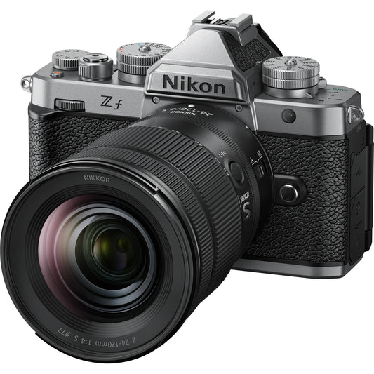 Nikon Zf with 24-70mm F4 Lens Kit - Silver