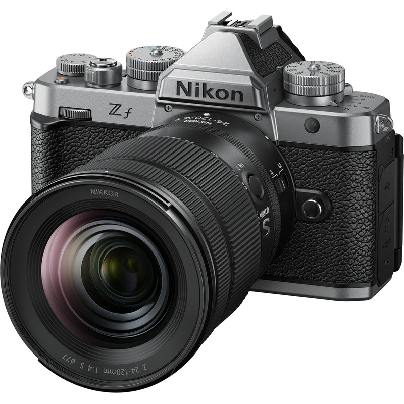 Nikon Zf with 24-70mm F4 Lens Kit - Silver