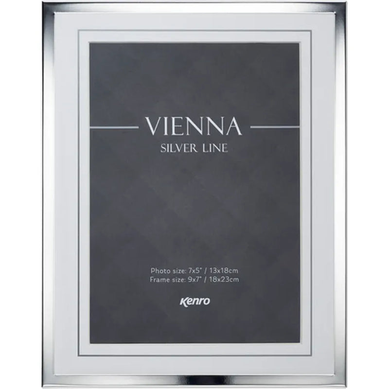 Kenro Vienna Silver Line Series 6x4" Frame