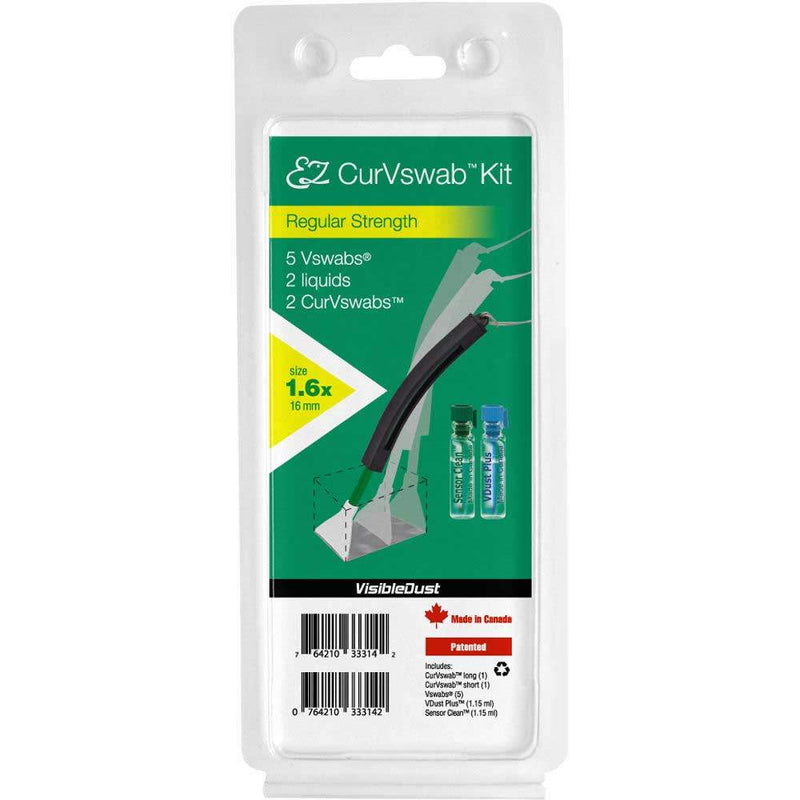 VisibleDust EZ CurVswab Regular Strength Cleaning Kit (1.6x) Image 1