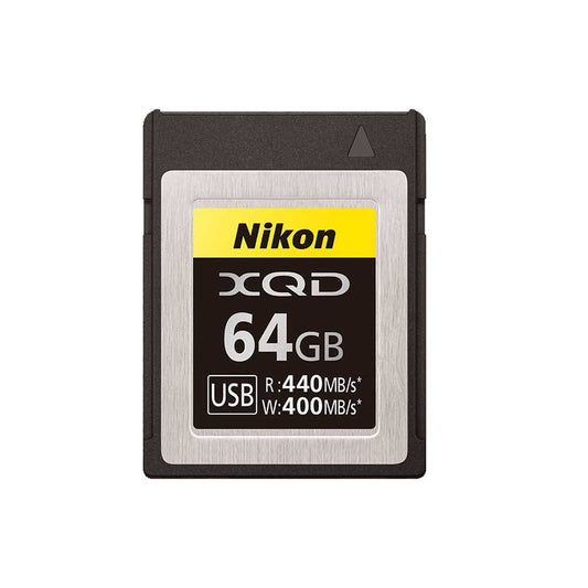 Nikon 64GB XQD Memory Card | Read 440 MB/s | Write 400 MB/s Image 1