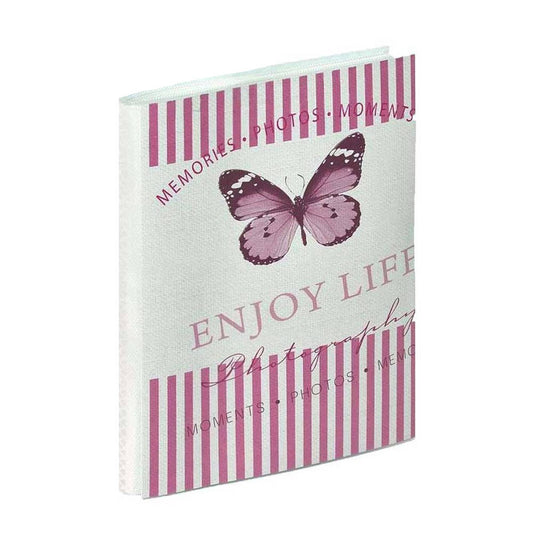 Walther Mariposa 7x5 Pink Slip-In Album - 36 Photos