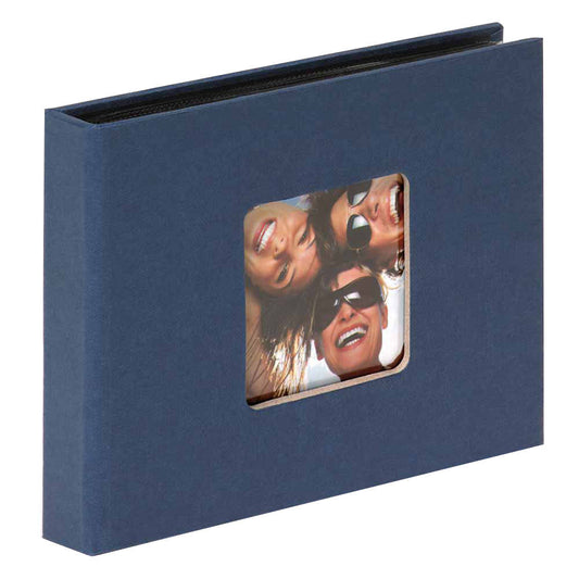 Walther Fun 6x4 Slip In Blue Mini Photo Album - 36 Photos