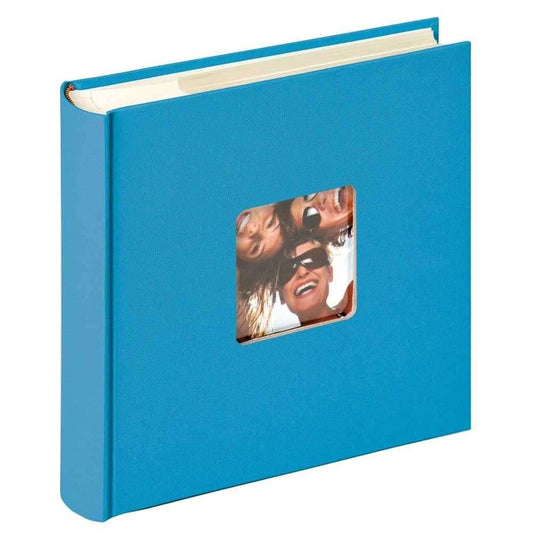 Walther Fun 6x4 Slip In Light Blue Photo Album - 200 Photos Image 1