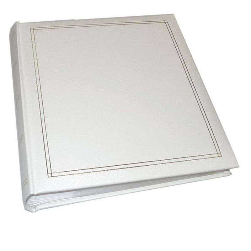 Walther Monza White 6x4 Slip In Photo Album - 200 Photos Image 1