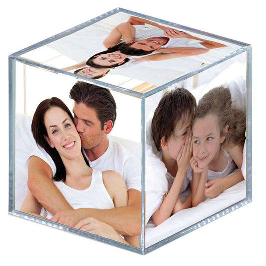 Walther Acrylic Photo Cube - 6 Photos Image 1