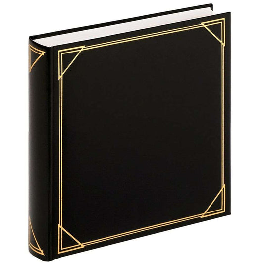 Walther Standard Traditional Black Photo Album - 100 Sides