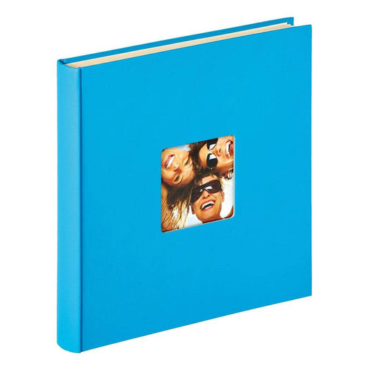 Walther Fun Light Blue Self-Adhesive Album - 50 Sides Image 1