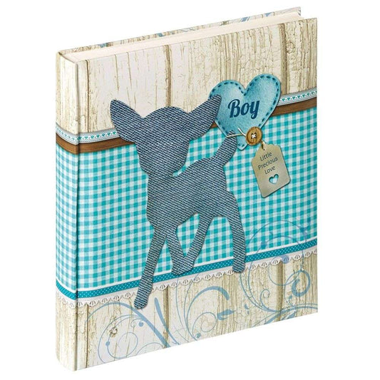 Walther Dinky Baby Traditional Photo Album - 50 Sides - Blue