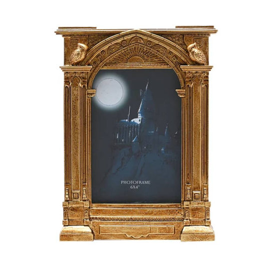 Harry Potter Alumni Hogwarts Photo Frame - Gold 6x4