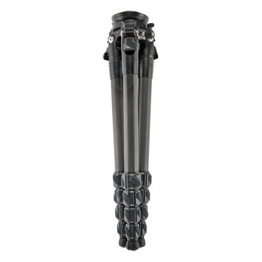 3 Legged Thing Wes Carbon Fibre Travel-Friendly Levelling Base Tripod – Black