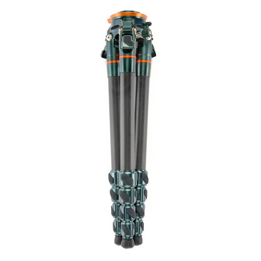 3 Legged Thing Wes Carbon Fibre Travel-Friendly Levelling Base Tripod – Grey