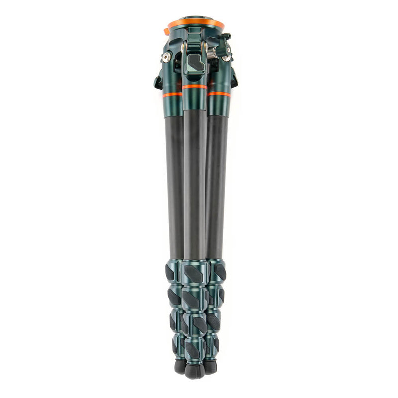 3 Legged Thing Wes Carbon Fibre Travel-Friendly Levelling Base Tripod – Grey