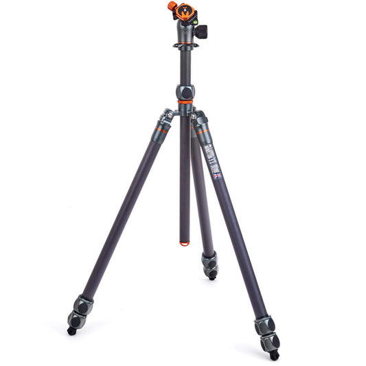 3 Legged Thing Winston 2.0 Carbon Tripod with Airhed Pro - Grey Image 1