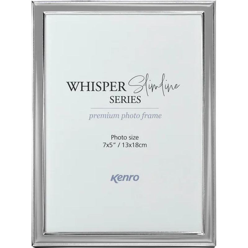 Kenro Whisper Slimline Photo Frame  - Grey