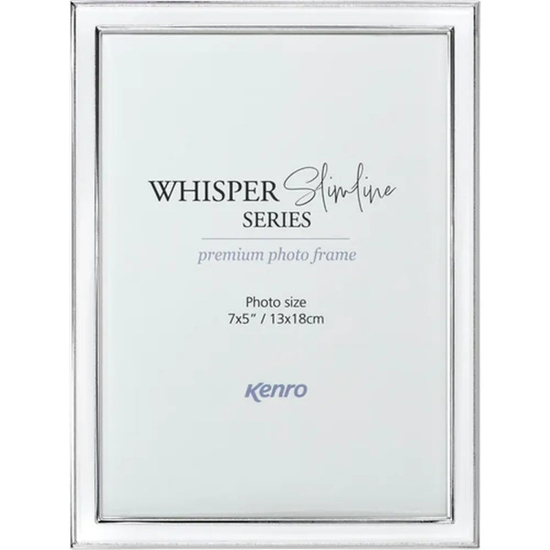 Kenro Whisper Slimline Photo Frame - White