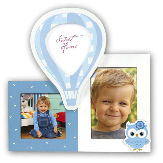 Matteo Kids Multi Aperture Blue Photo Frame