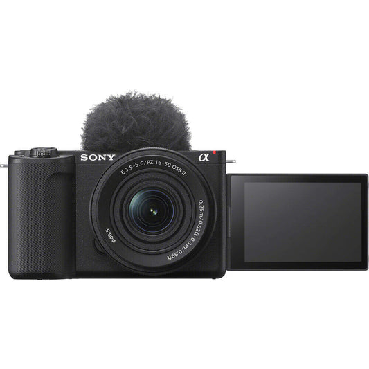 Sony ZV-E10 II with 16-50mm Lens | Mirrorless Interchangeable Lens Vlogging Camera Image 1