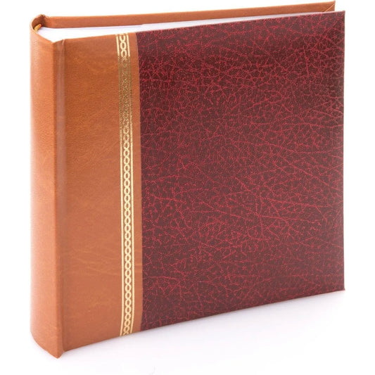 Grace Burgundy 6x4 Slip-In Photo Album - 100 Photos